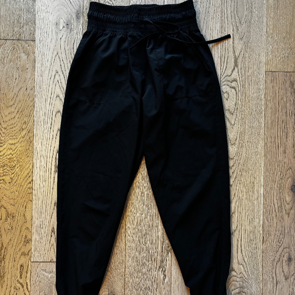 Albion Fit Black High Waisted Joggers